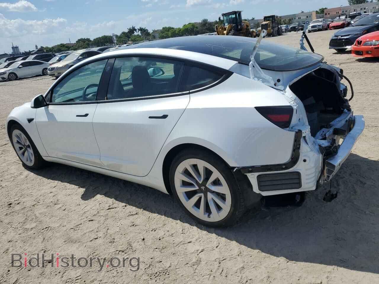 2022 TESLA MODEL 3 - VIN: 5YJ3E1EB5NF117726 - Photo 2