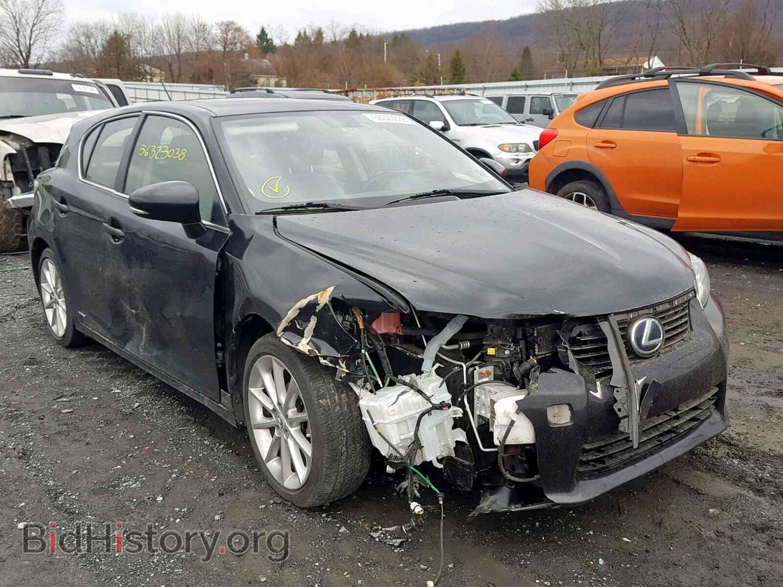 Photo JTHKD5BH9C2066065 - LEXUS CT 200 2012