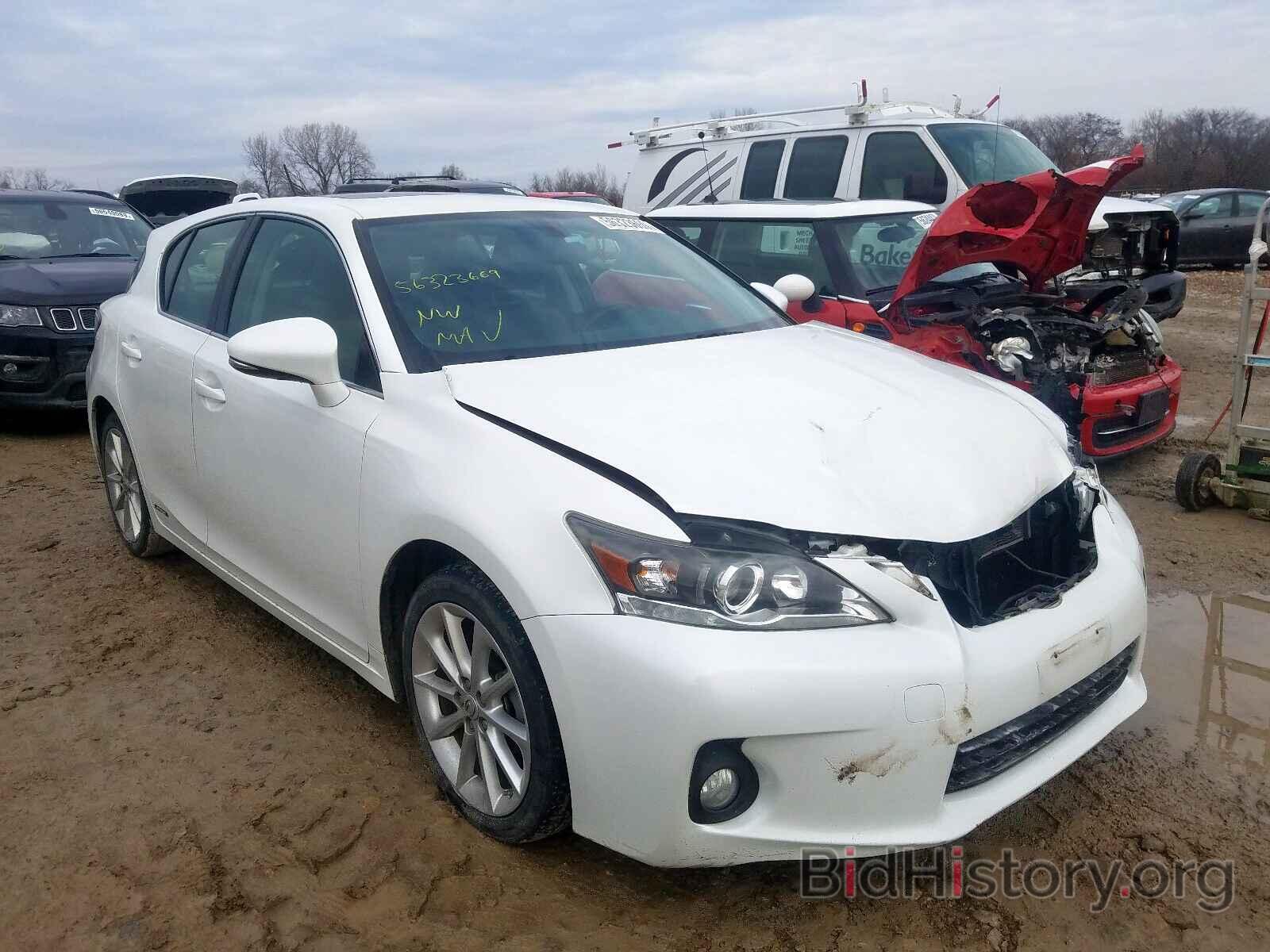 Фотография JTHKD5BHXD2124346 - LEXUS CT 200 2013