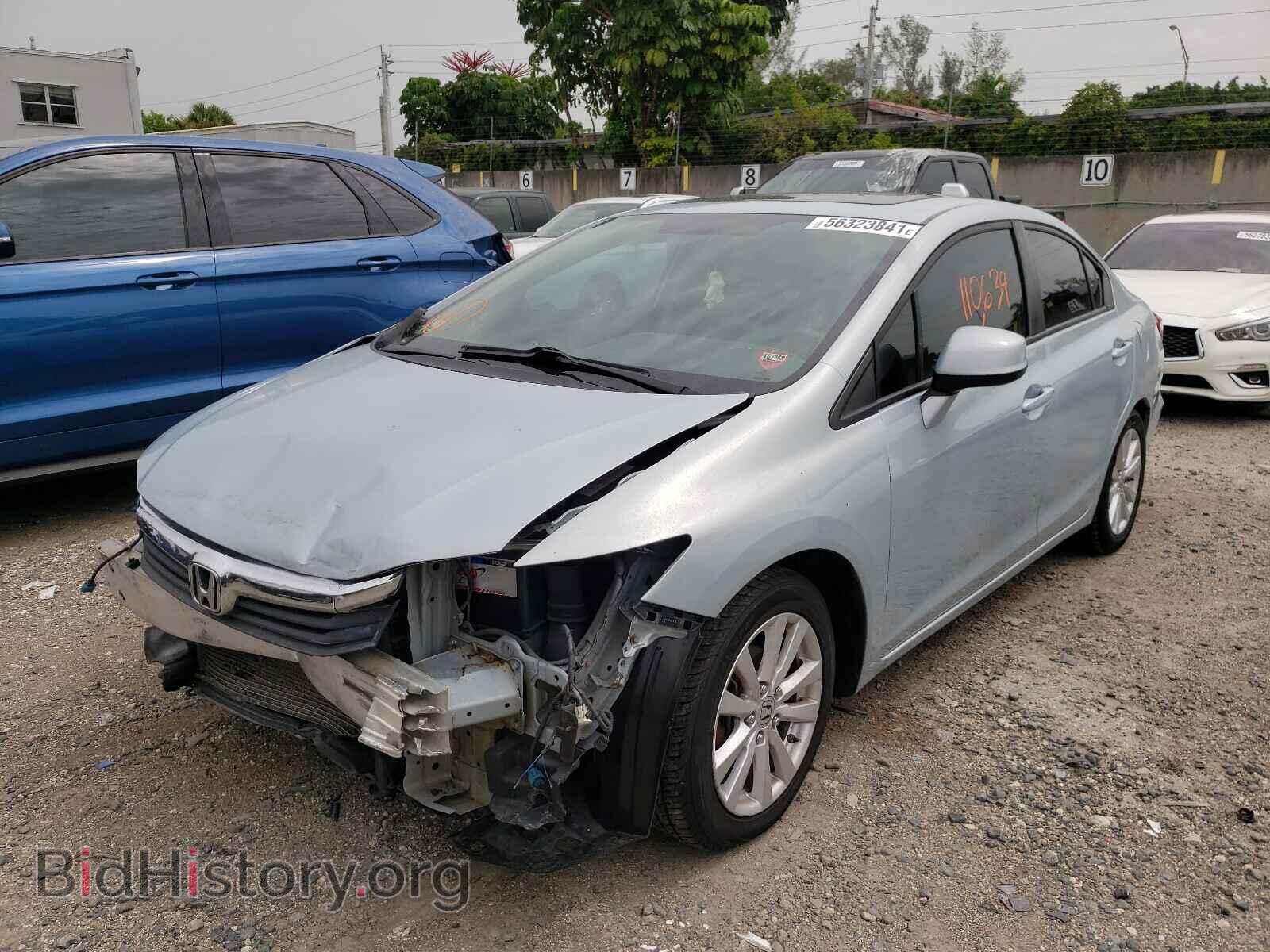 2012 HONDA CIVIC - VIN: 2HGFB2F9XCH505759 - Photo 2