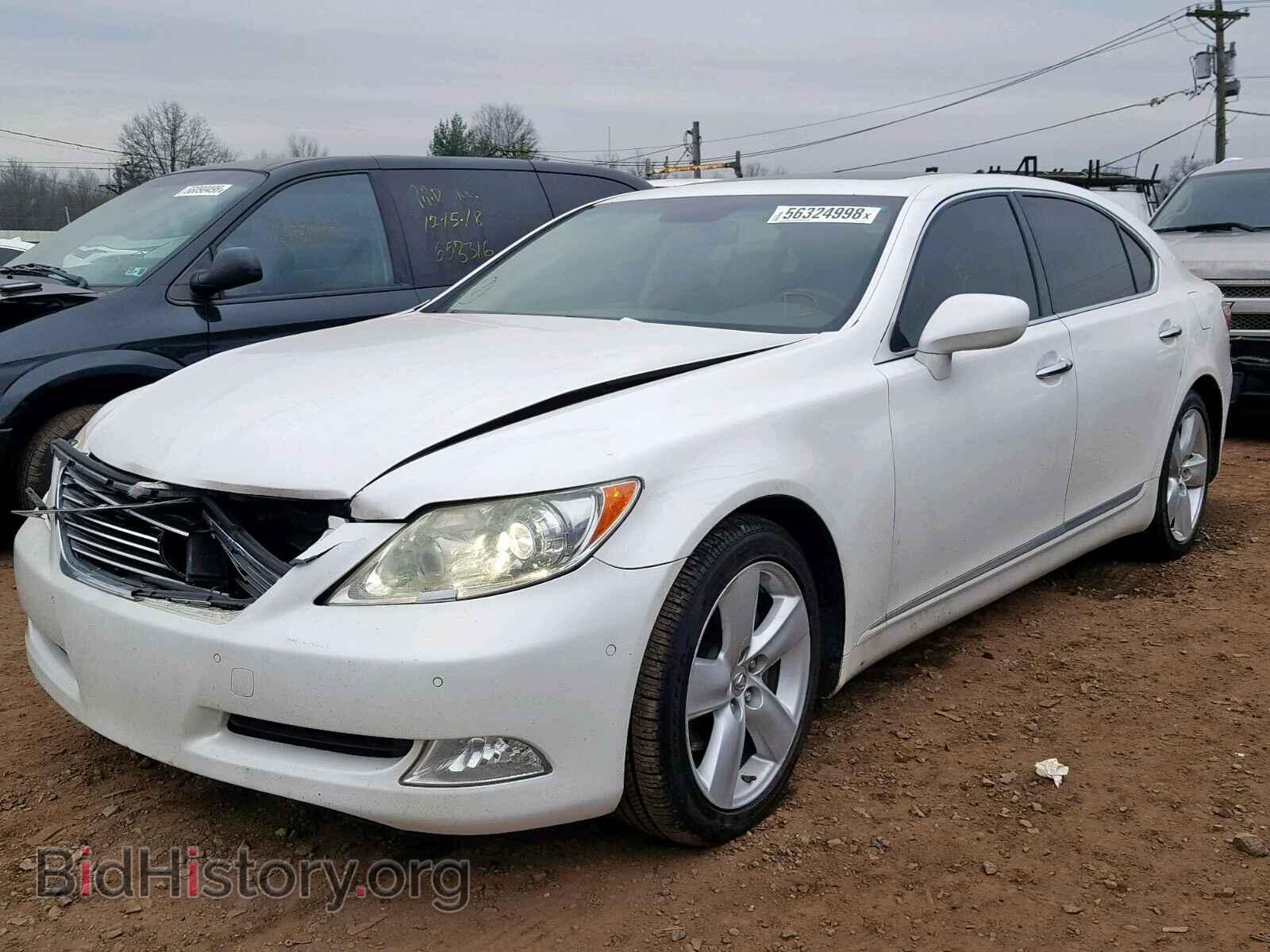 2008 LEXUS LS460 - VIN: JTHGL46F485023741 - Фото 2