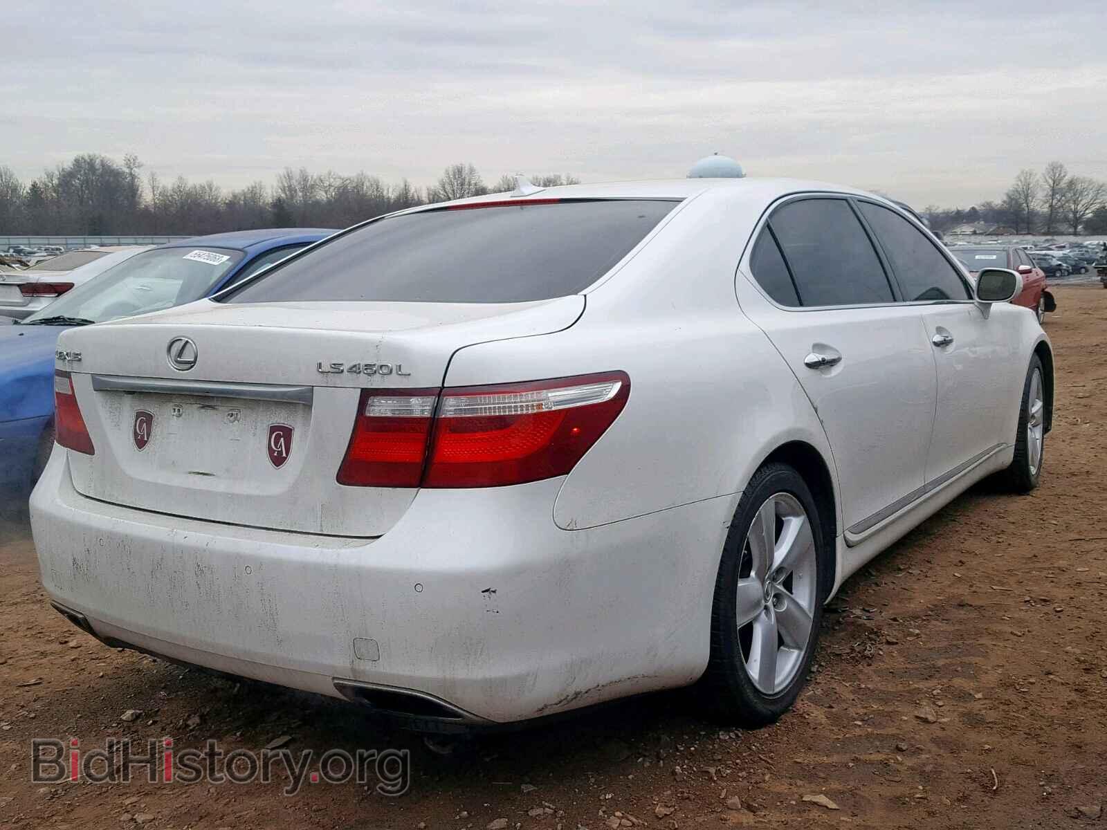 2008 LEXUS LS460 - VIN: JTHGL46F485023741 - Фото 4
