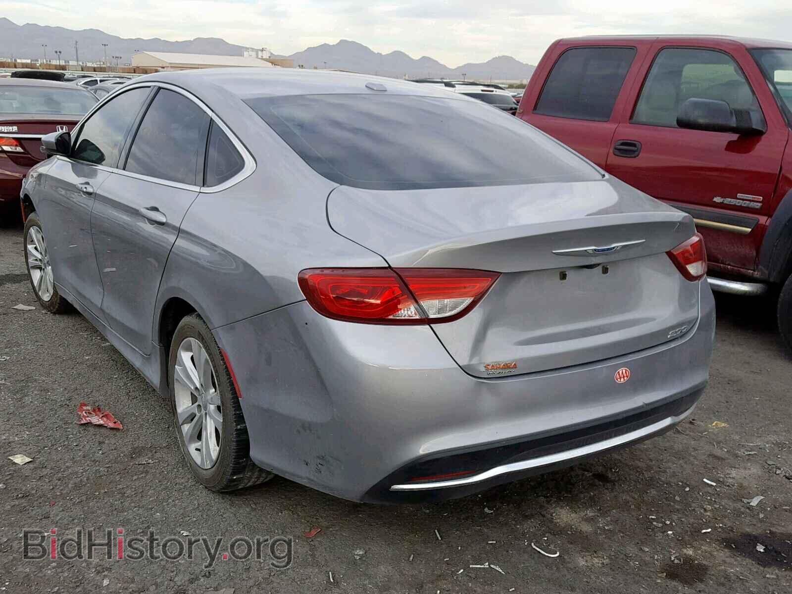 2015 CHRYSLER 200 - VIN: 1C3CCCAB7FN623671 - Photo 3