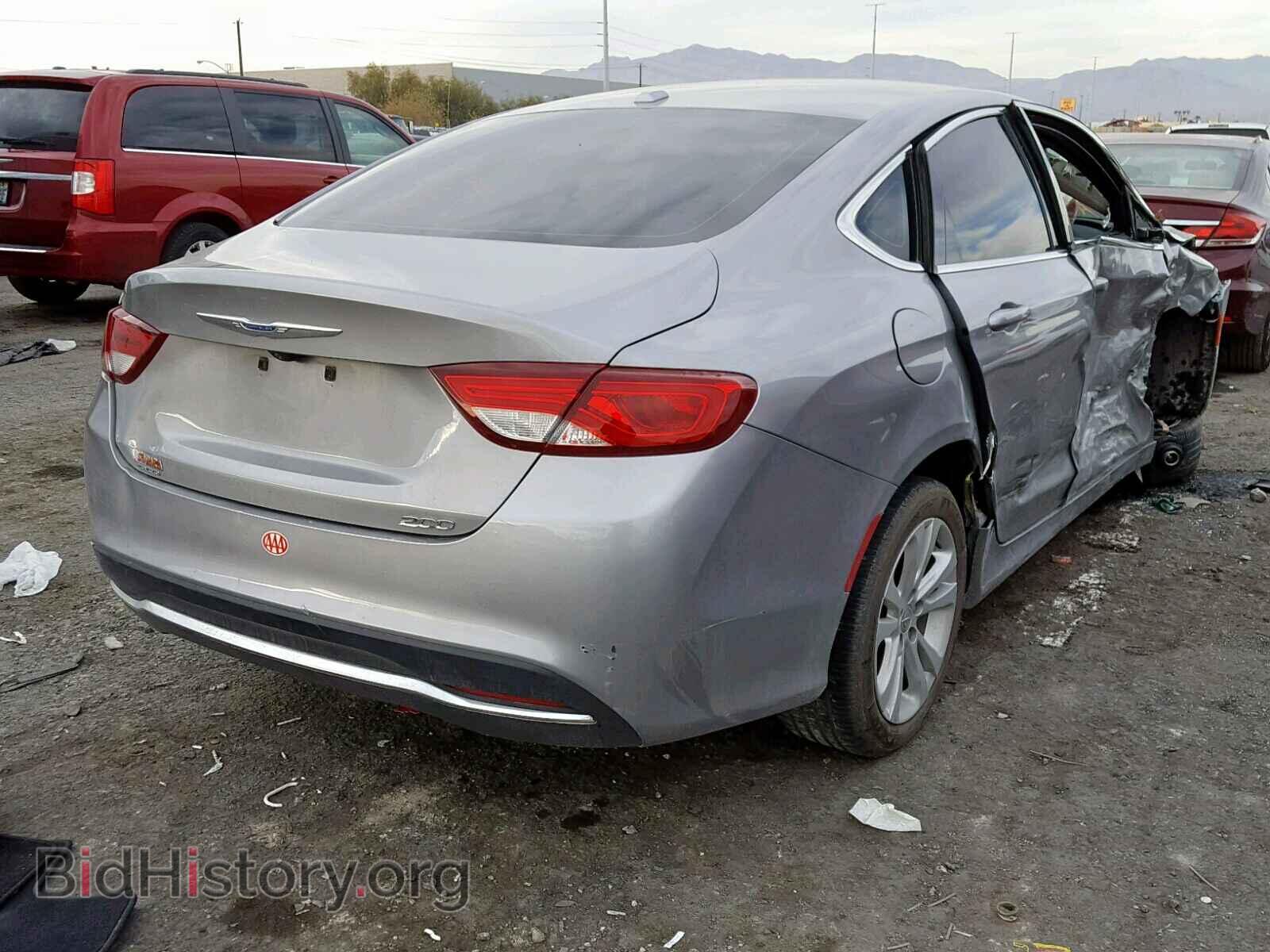 2015 CHRYSLER 200 - VIN: 1C3CCCAB7FN623671 - Photo 4