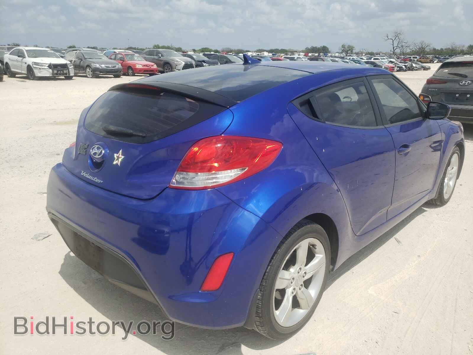 2012 HYUNDAI VELOSTER - VIN: KMHTC6AD6CU057949 - Фото 4