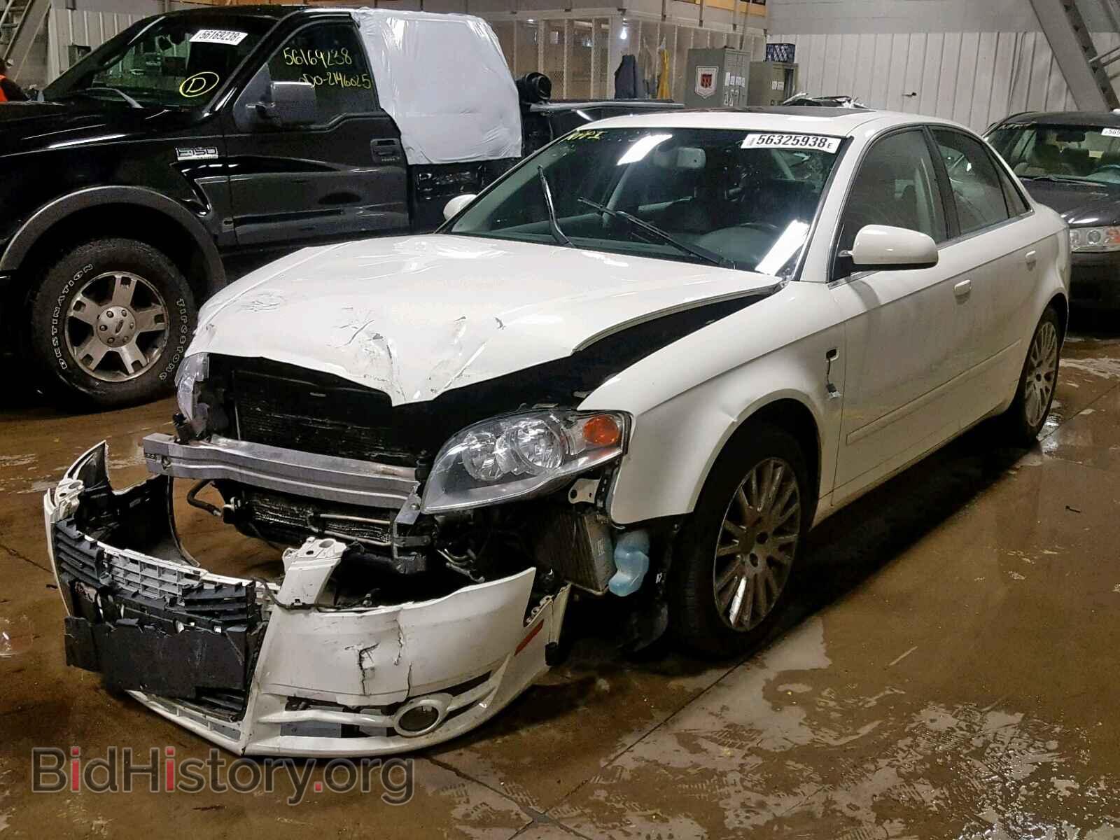 2006 AUDI A4 - VIN: WAUDF78E96A194357 - Фото 2