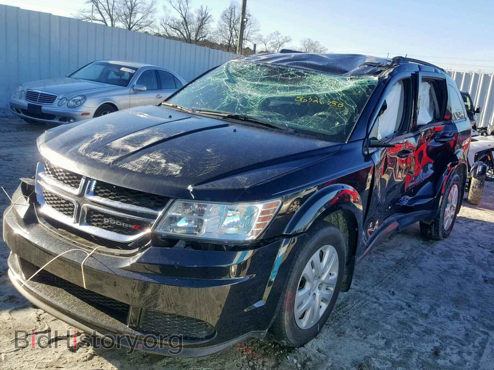 2017 DODGE JOURNEY SE - VIN: 3C4PDCAB4HT682898 - Фото 2