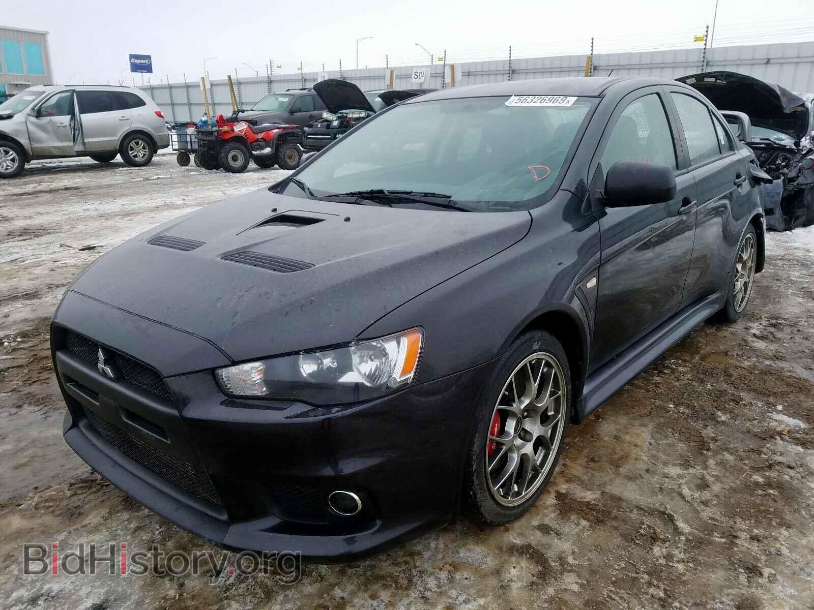 2011 MITSUBISHI EVO - VIN: JA32W8FV7BU608746 - Фото 2