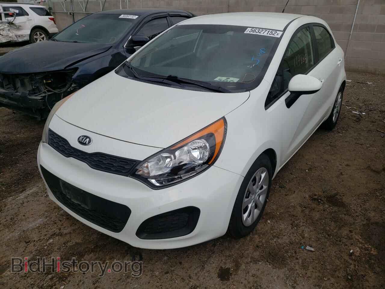 2014 KIA RIO - VIN: KNADM5A37E6376837 - Фото 2