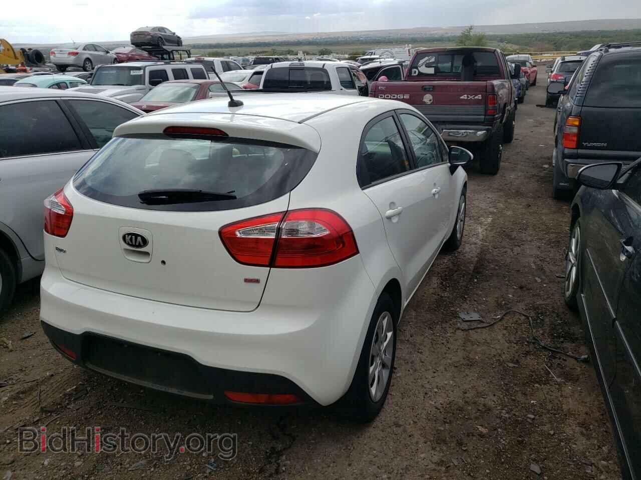 2014 KIA RIO - VIN: KNADM5A37E6376837 - Фото 4