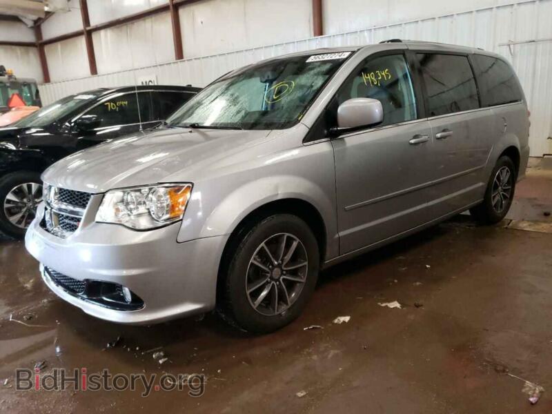 2016 Dodge CARAVAN SXT (VIN 2C4RDGCG0GR357465) — фото 1 из 13, Copart, повреждение: бок