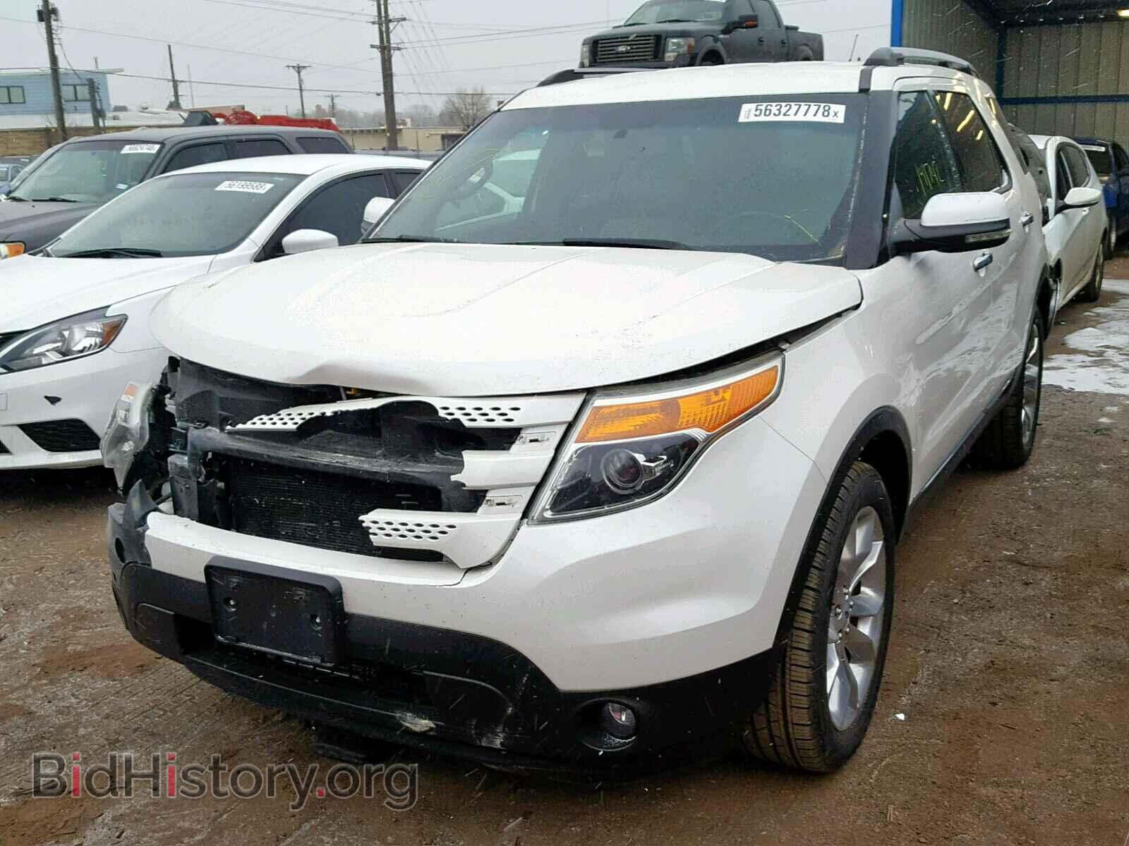 2013 FORD EXPLORER L - VIN: 1FM5K8F85DGA01827 - Фото 2