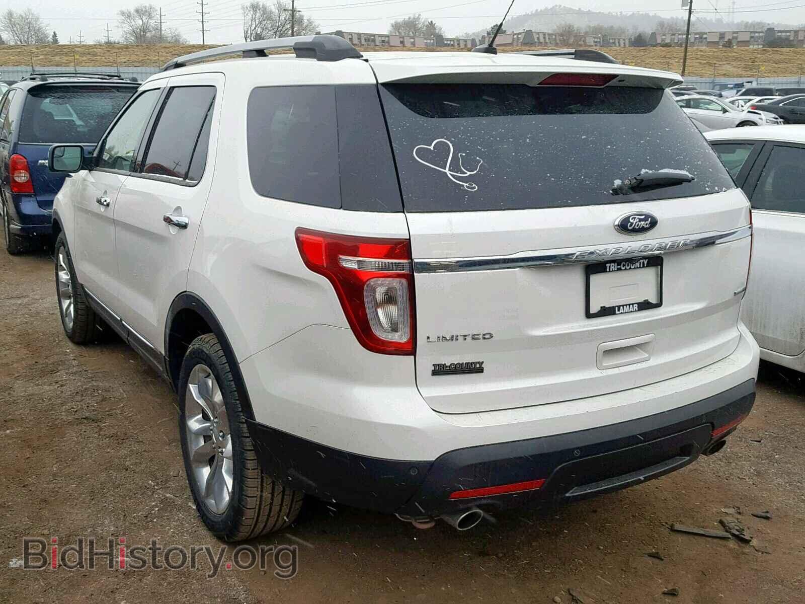 2013 FORD EXPLORER L - VIN: 1FM5K8F85DGA01827 - Фото 3