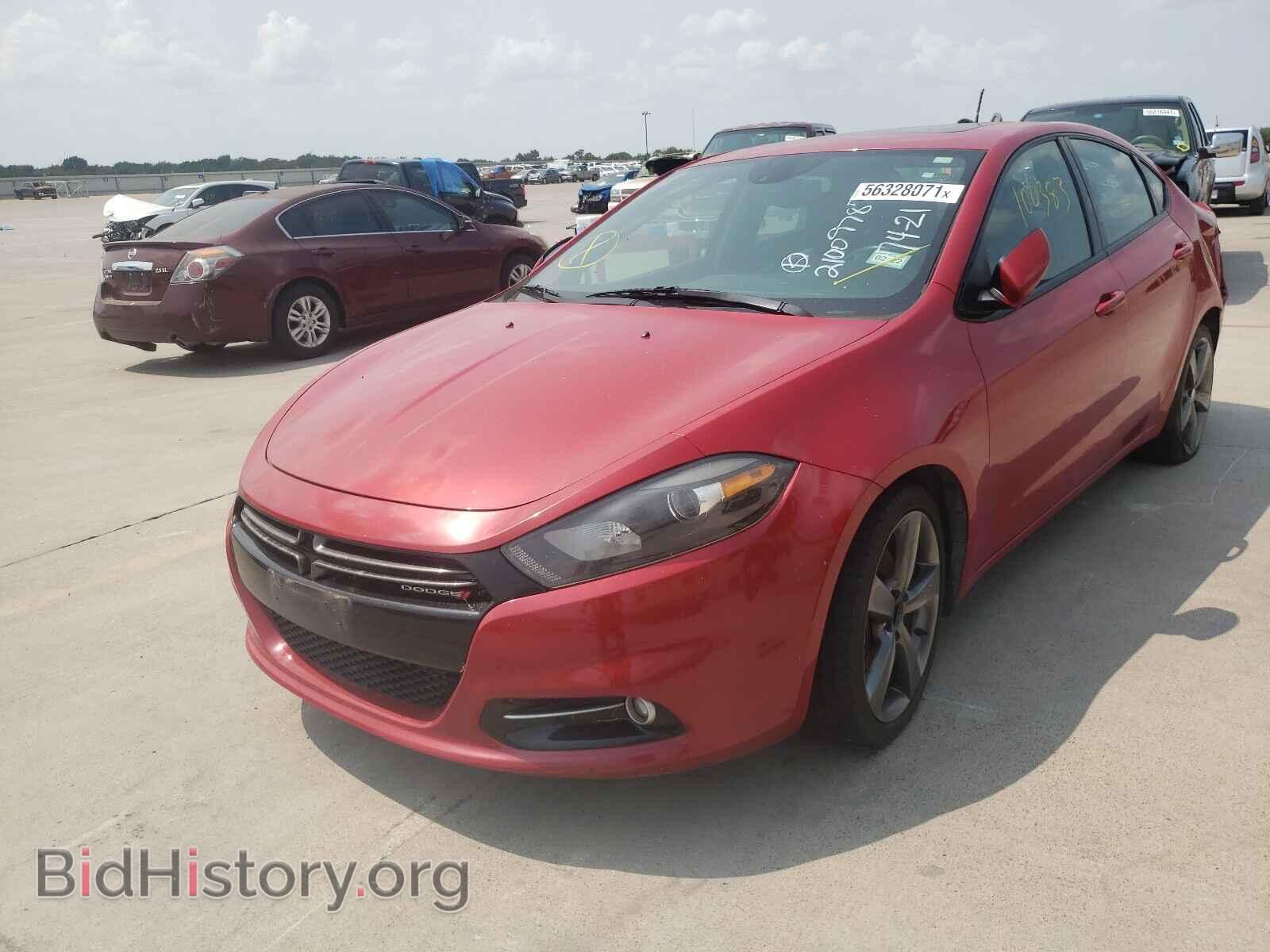 2015 DODGE DART - VIN: 1C3CDFEB3FD242835 - Фото 2
