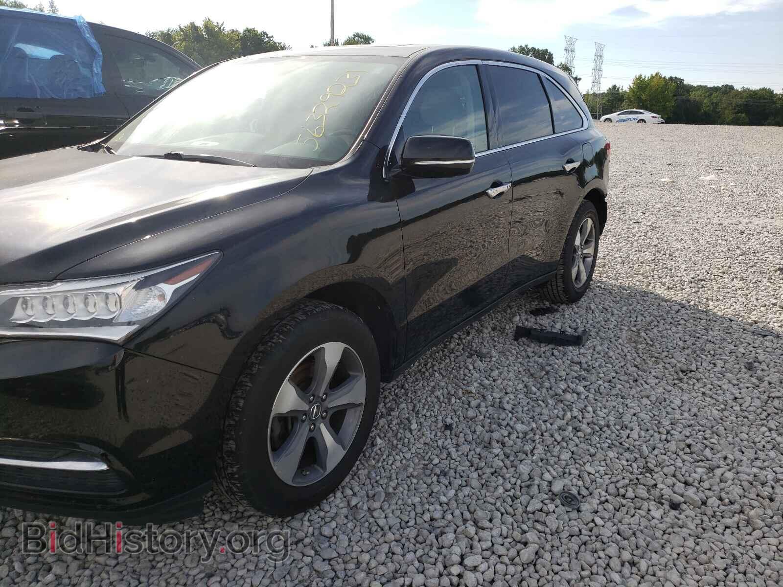 2016 ACURA MDX - VIN: 5FRYD4H26GB023457 - Фото 2