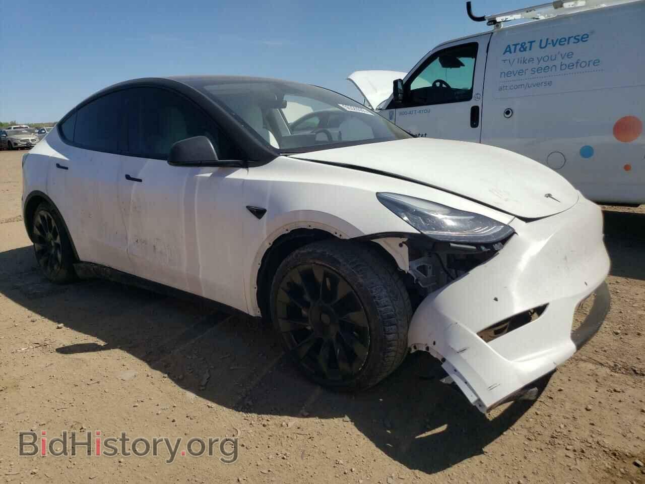 2022 TESLA MODEL Y - VIN: 7SAYGAEE6NF418938 - Photo 4