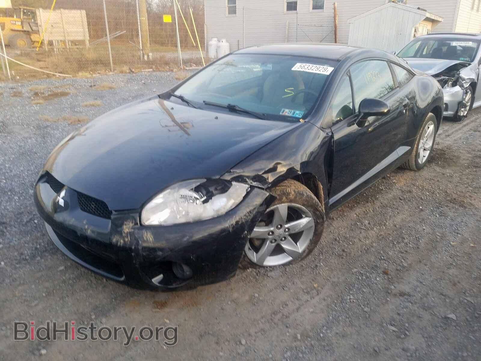 2007 MITSUBISHI ECLIPSE - VIN: 4A3AK24F07E036550 - Фото 2