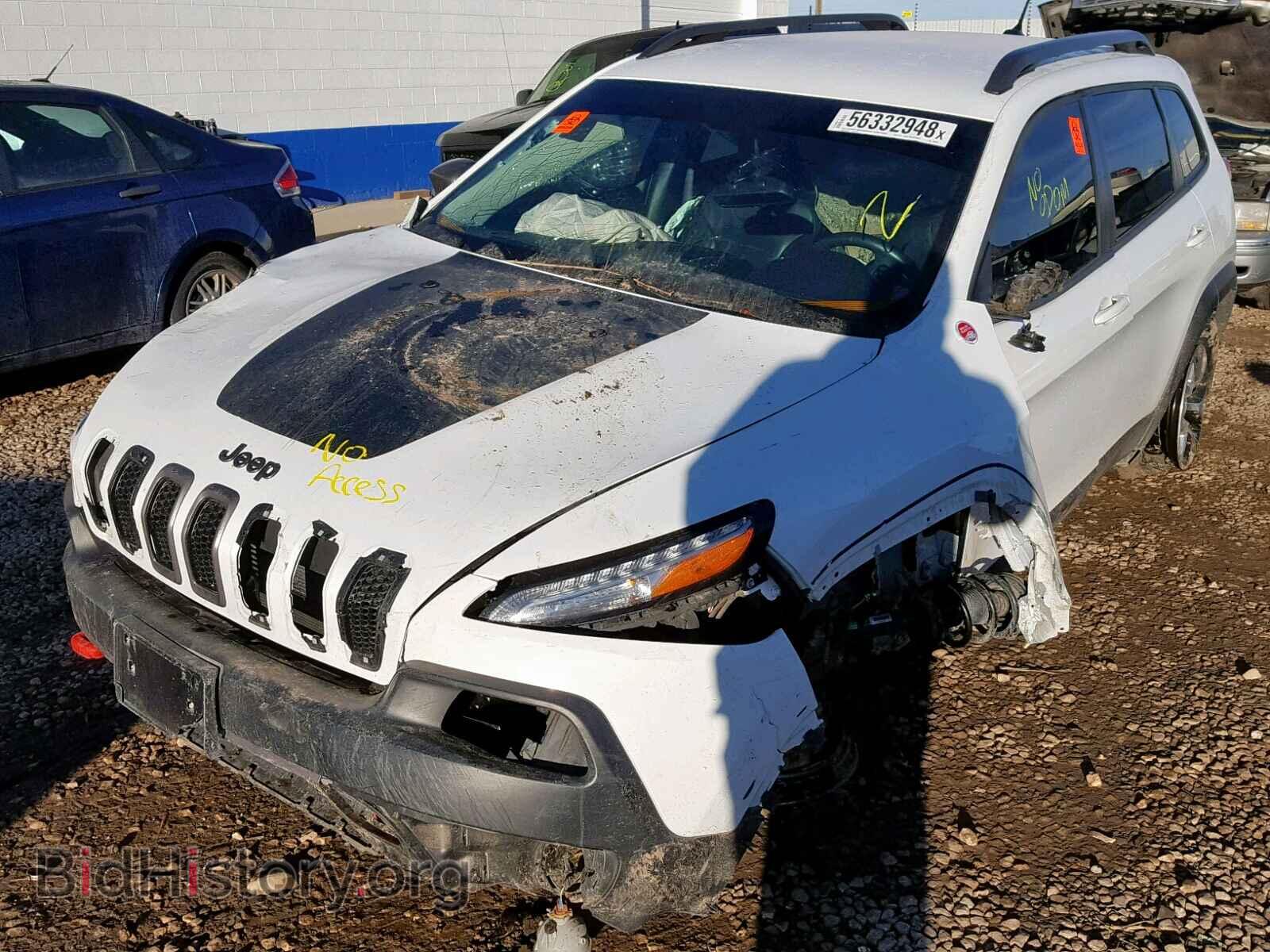 2015 JEEP CHEROKEE - VIN: 1C4PJMBS2FW556592 - Фото 2
