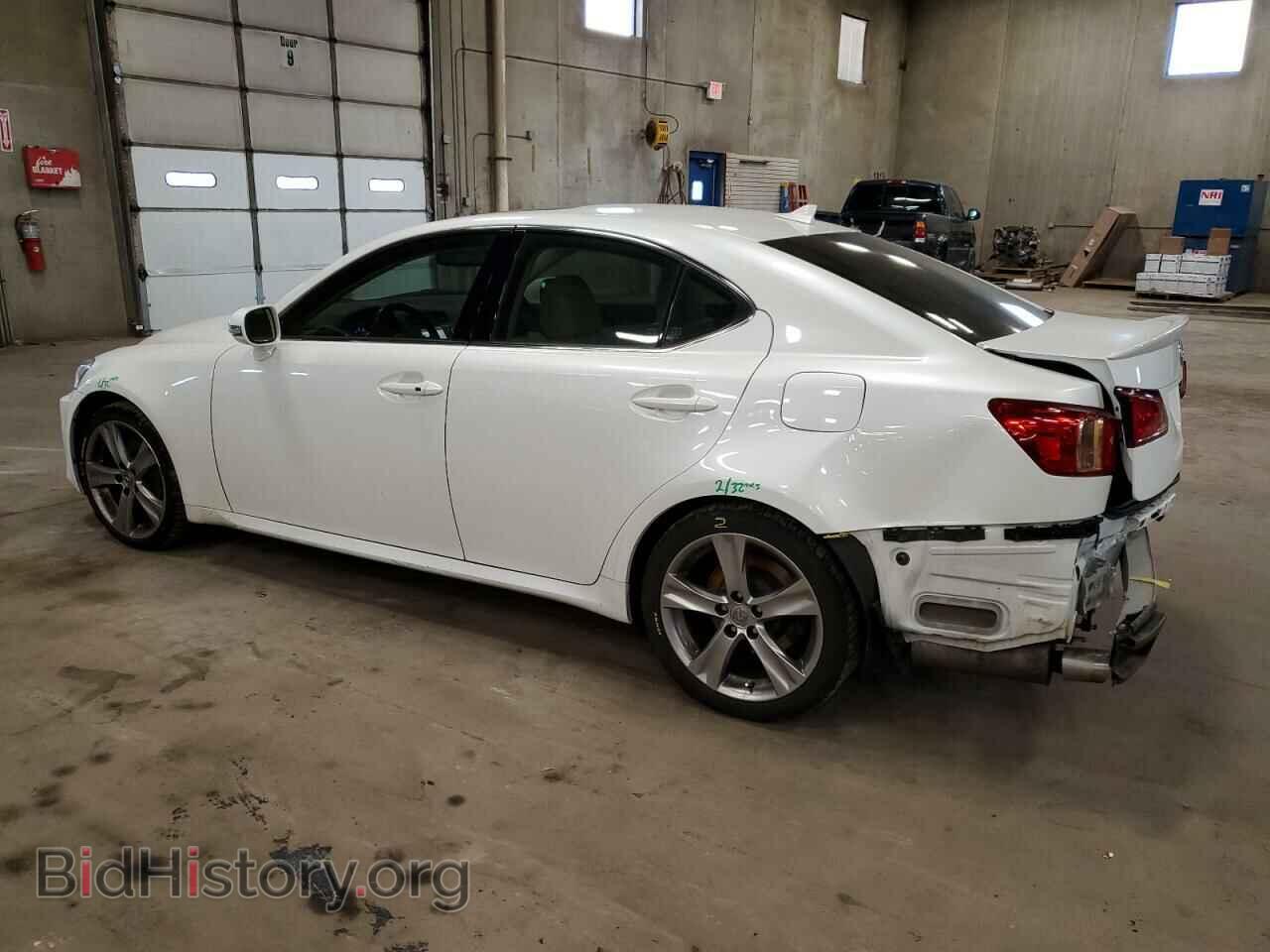 2012 LEXUS IS - VIN: JTHBE5C2XC5029211 - Фото 2