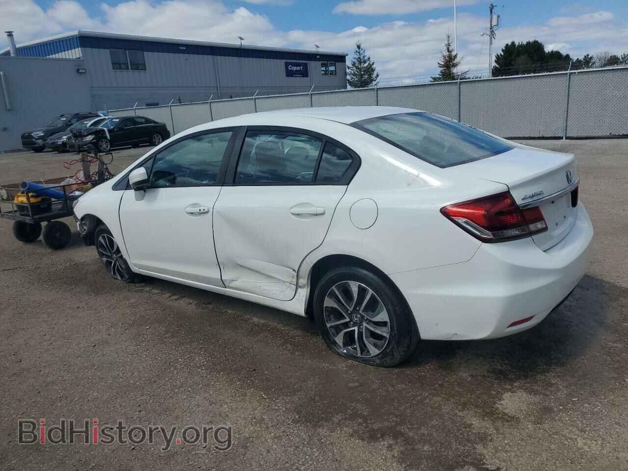 2014 HONDA CIVIC - VIN: 2HGFB2F57EH041975 - Фото 2
