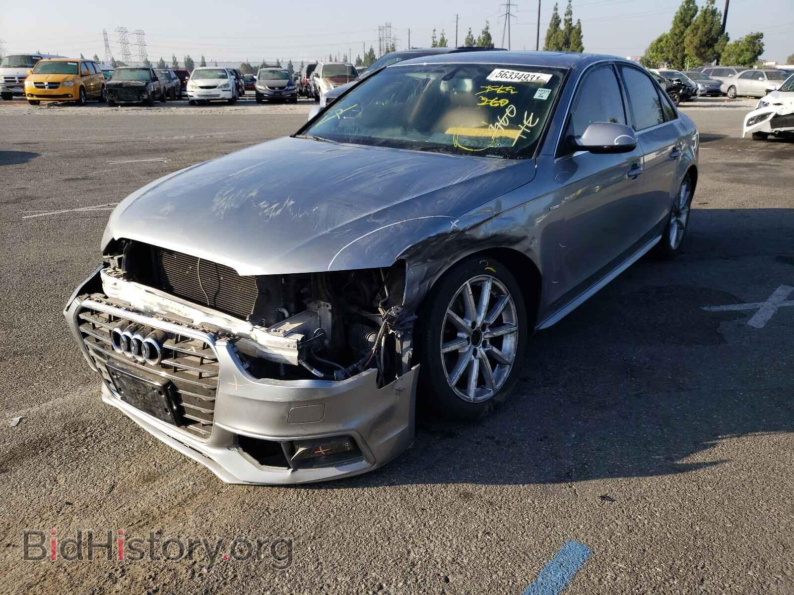 2016 AUDI A4 - VIN: WAUAFAFL6GN001836 - Фото 2