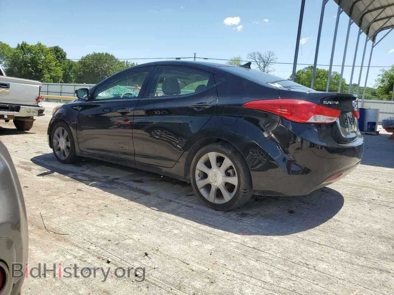 2012 HYUNDAI ELANTRA - VIN: KMHDH4AE0CU227208 - Фото 2