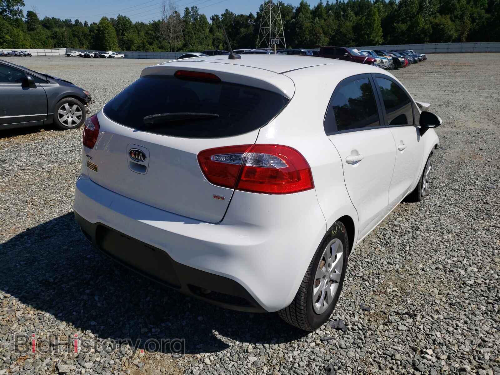 2013 KIA RIO - VIN: KNADM5A35D6129833 - Фото 4