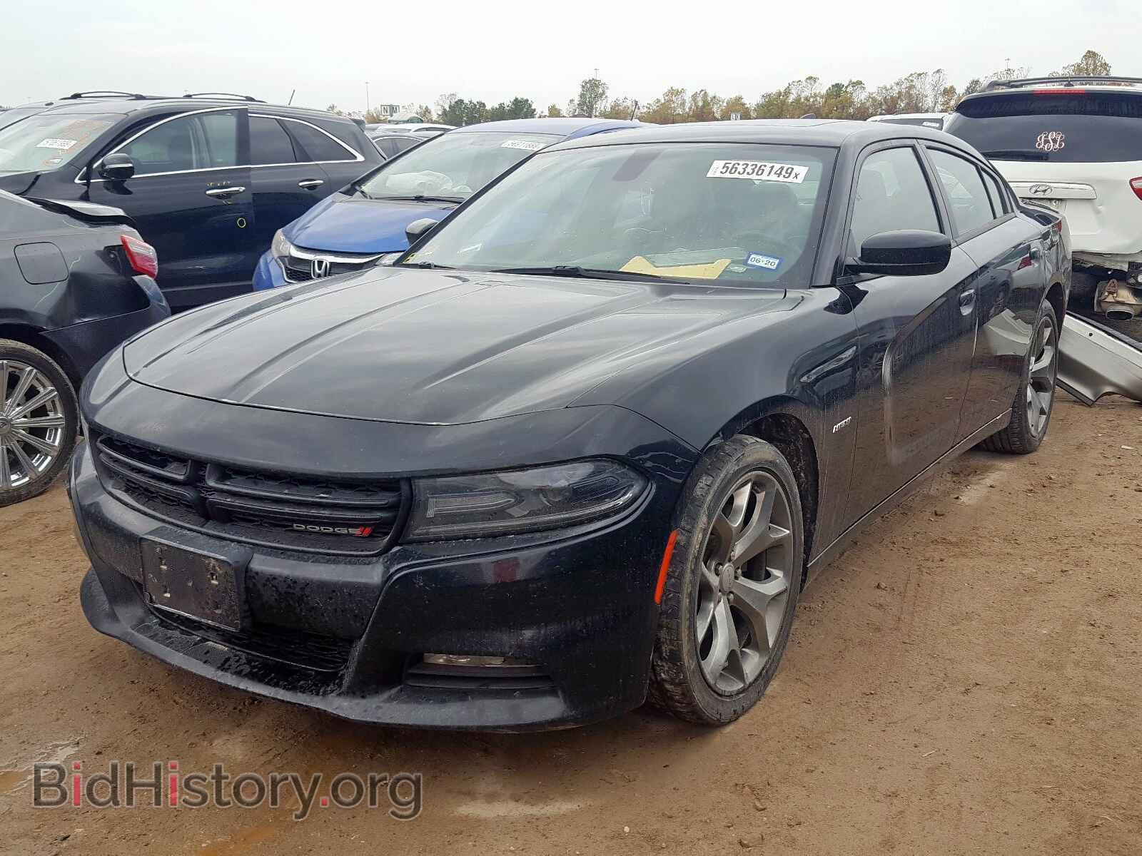 2016 DODGE CHARGER - VIN: 2C3CDXCTXGH205562 - Фото 2