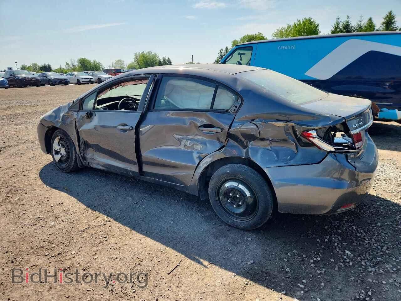 2013 HONDA CIVIC - VIN: 2HGFB2F47DH108404 - Фото 2