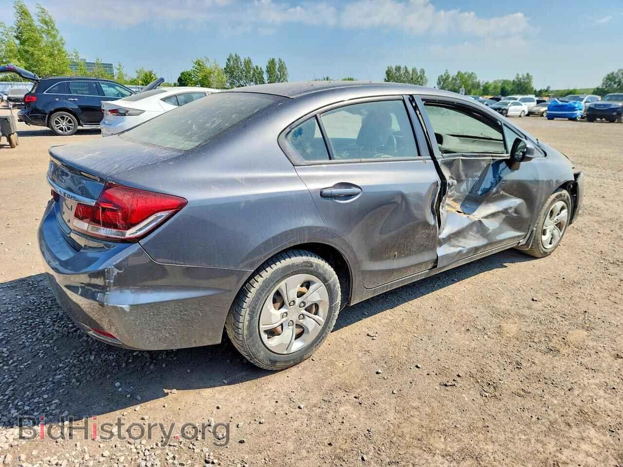 2013 HONDA CIVIC - VIN: 2HGFB2F47DH108404 - Фото 3