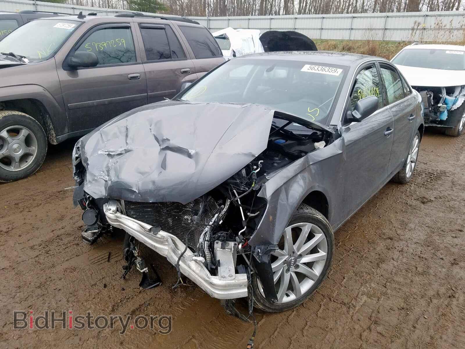 2013 AUDI A4 - VIN: WAUFFAFL6DA173664 - Фото 2