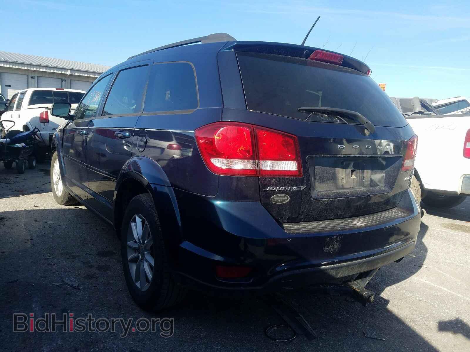 2014 DODGE JOURNEY - VIN: 3C4PDCBB0ET183977 - Фото 3