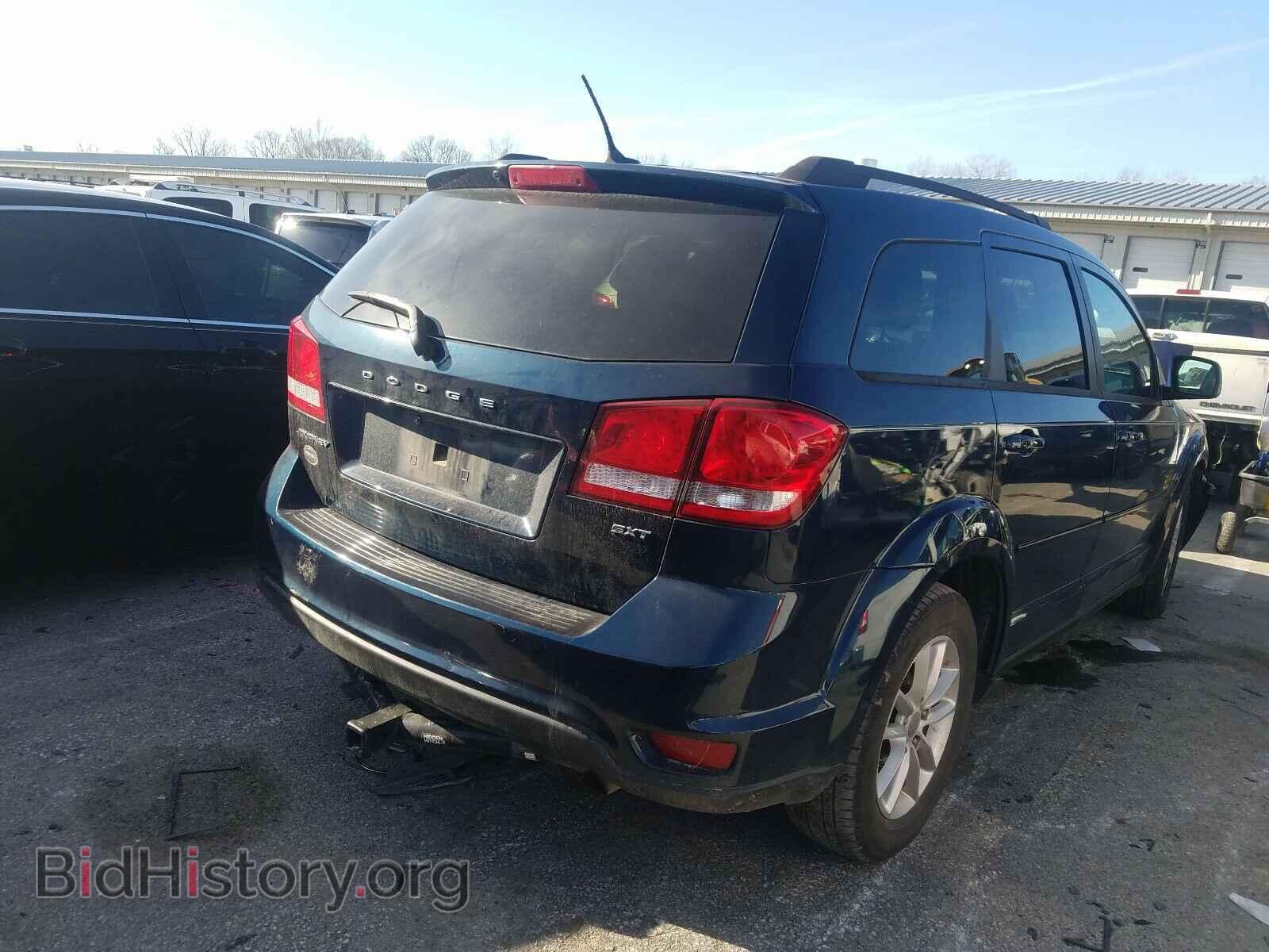 2014 DODGE JOURNEY - VIN: 3C4PDCBB0ET183977 - Фото 4