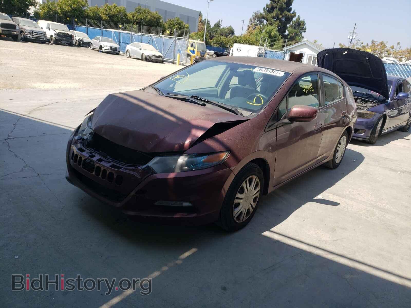 2011 HONDA INSIGHT - VIN: JHMZE2H33BS010742 - Photo 2