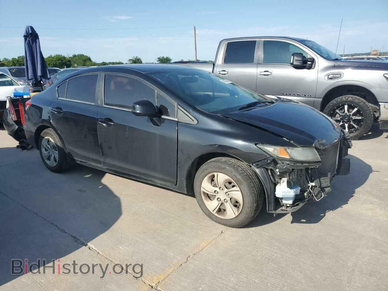 2013 HONDA CIVIC - VIN: 19XFB2F54DE003127 - Фото 4