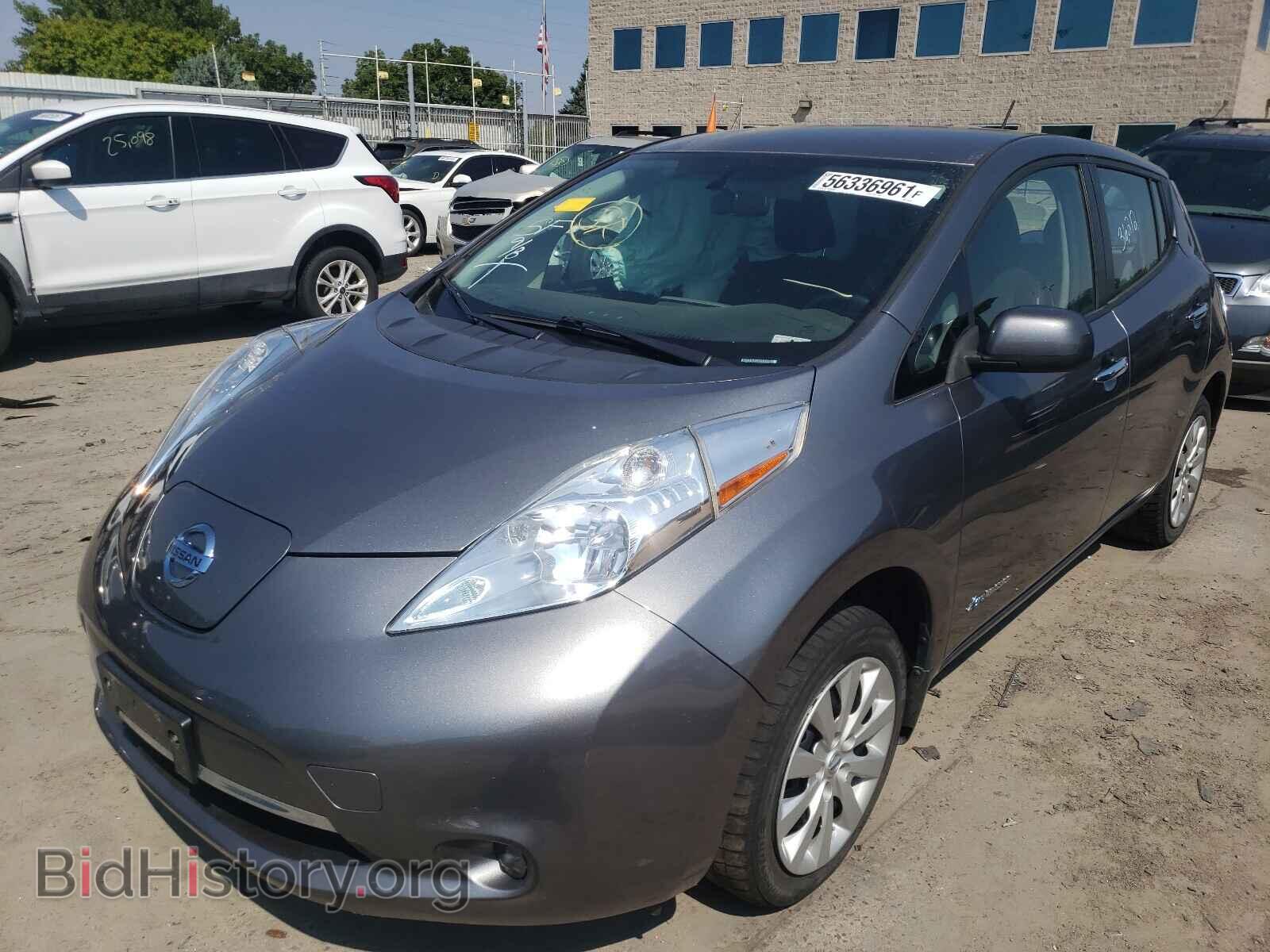 2015 NISSAN LEAF - VIN: 1N4AZ0CP0FC304283 - Фото 2