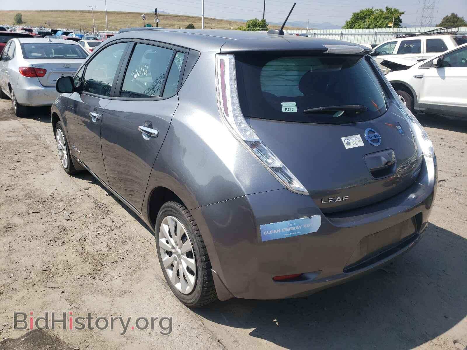 2015 NISSAN LEAF - VIN: 1N4AZ0CP0FC304283 - Фото 3