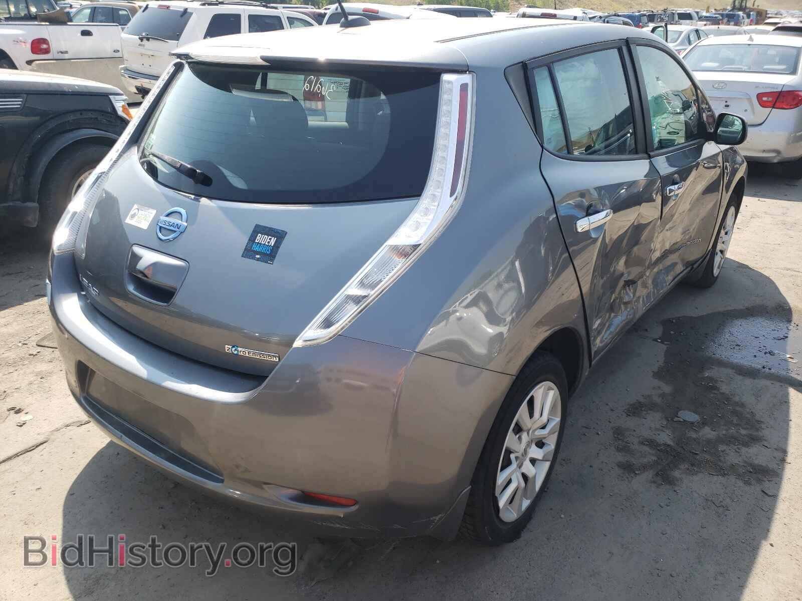 2015 NISSAN LEAF - VIN: 1N4AZ0CP0FC304283 - Фото 4
