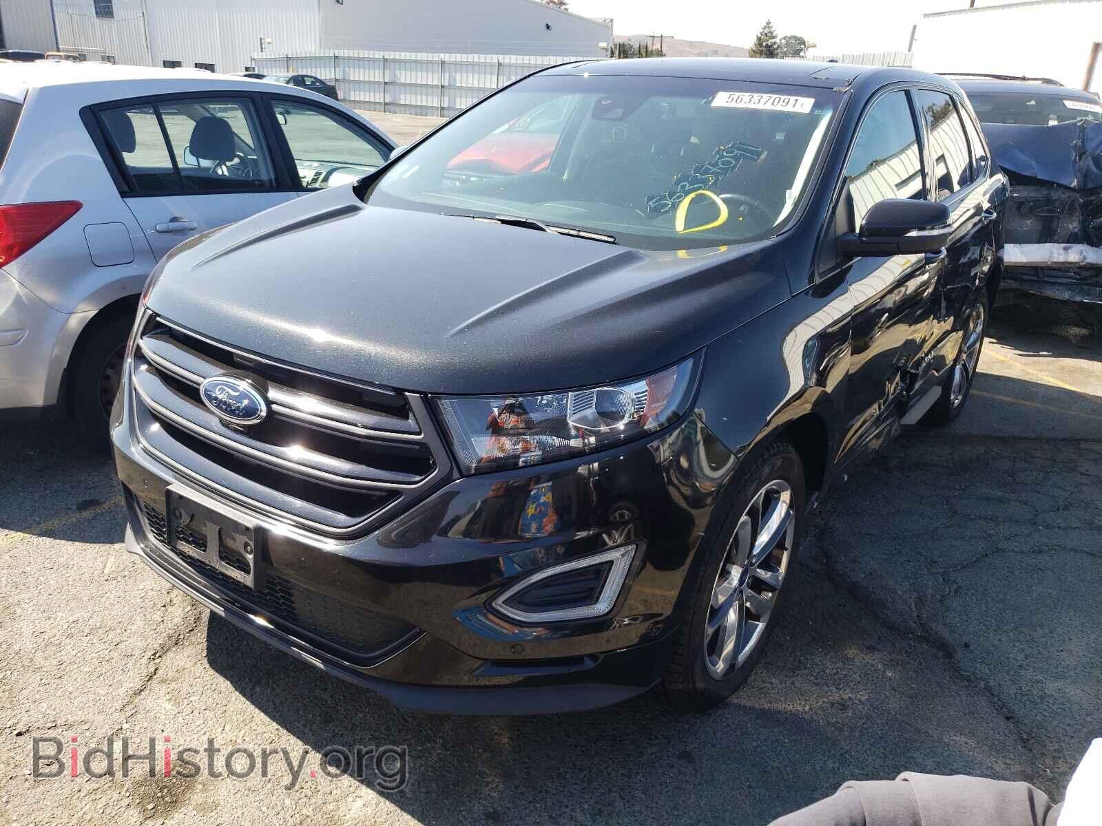2015 FORD EDGE - VIN: 2FMPK4AP1FBB09372 - Фото 2