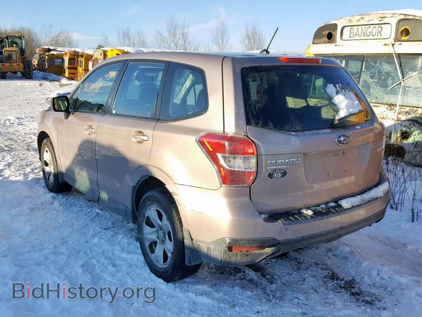 2014 SUBARU FORESTER - VIN: JF2SJAAC1EG445867 - Фото 3