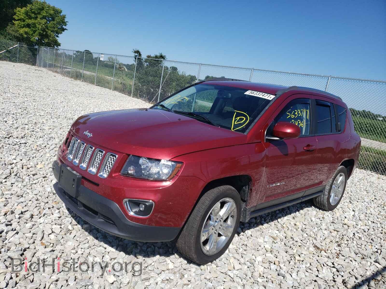 2015 JEEP COMPASS - VIN: 1C4NJDEB8FD154655 - Photo 2