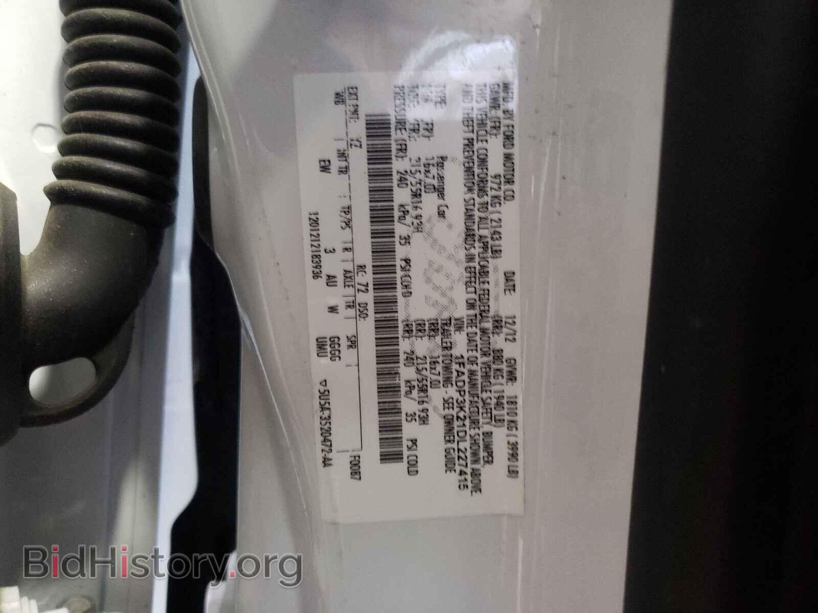 2013 FORD FOCUS - VIN: 1FADP3K21DL227415 - Photo 10