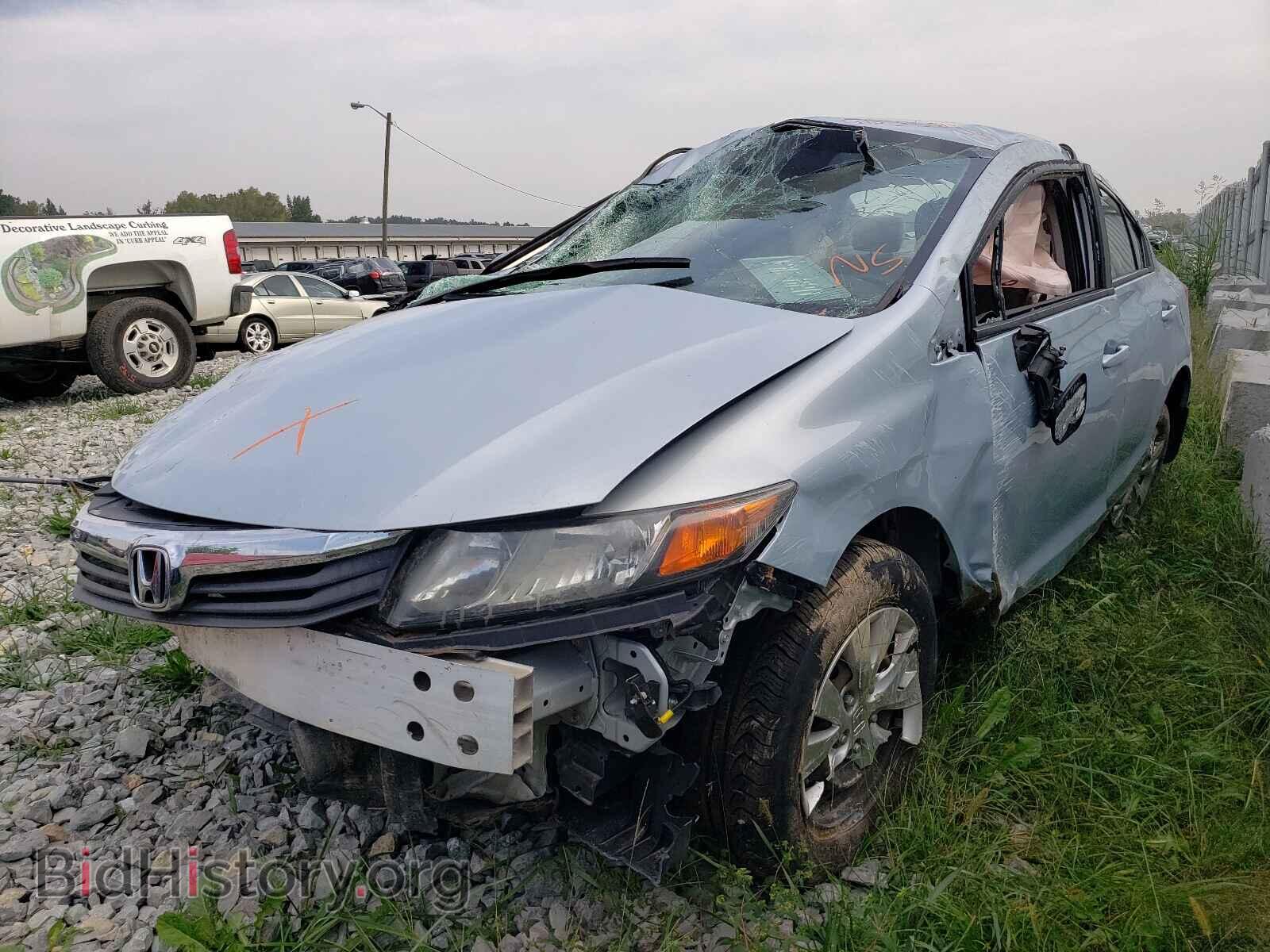 2012 HONDA CIVIC - VIN: 19XFB2F57CE040980 - Фото 2