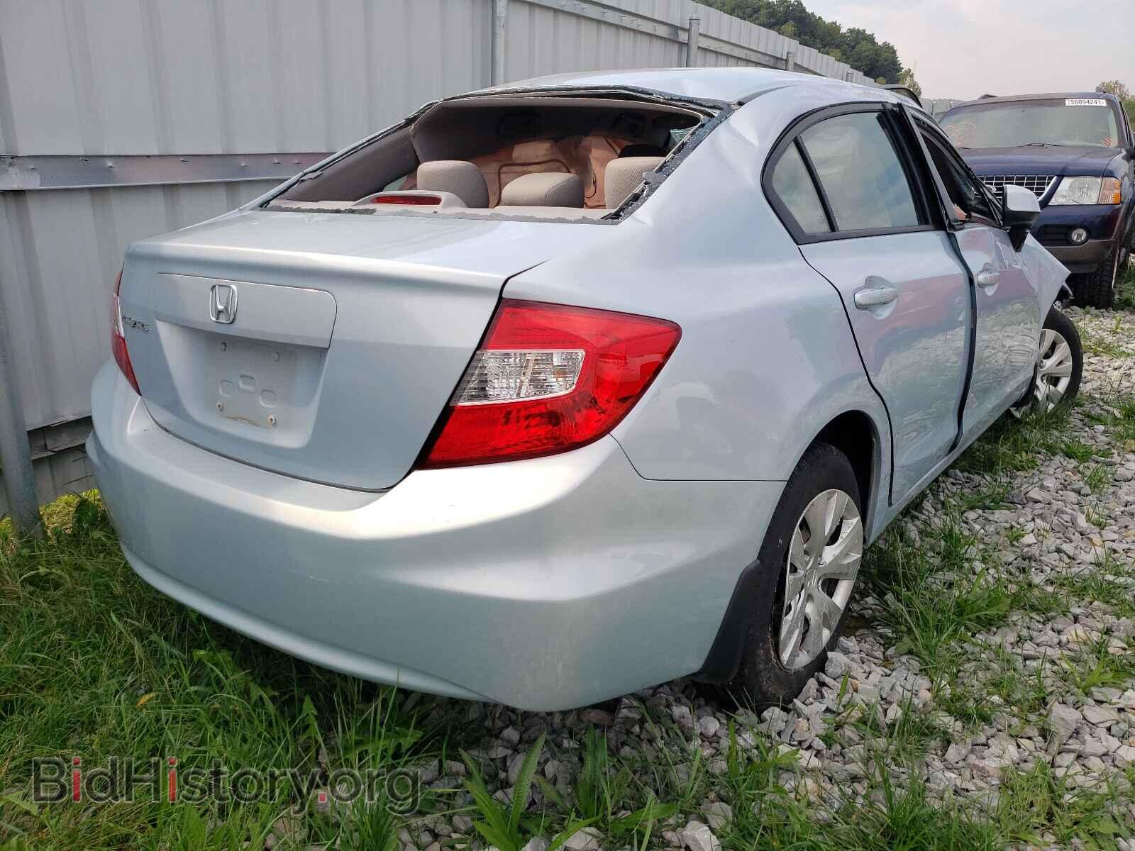 2012 HONDA CIVIC - VIN: 19XFB2F57CE040980 - Фото 4