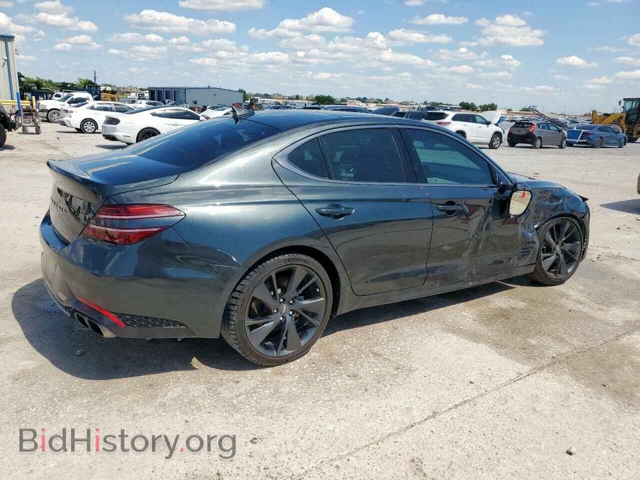 2023 GENESIS G70 BASE - VIN: KMTG34TA7PU133747 - Фото 3