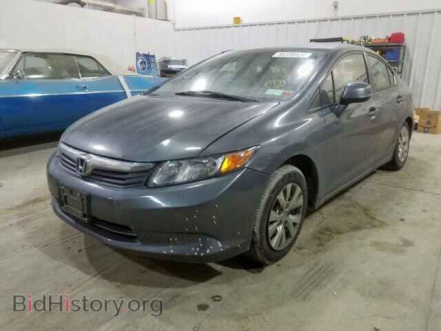 2012 HONDA CIVIC LX - VIN: 19XFB2F52CE310522 - Фото 2