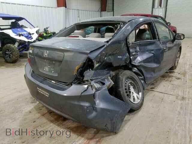 2012 HONDA CIVIC LX - VIN: 19XFB2F52CE310522 - Фото 4