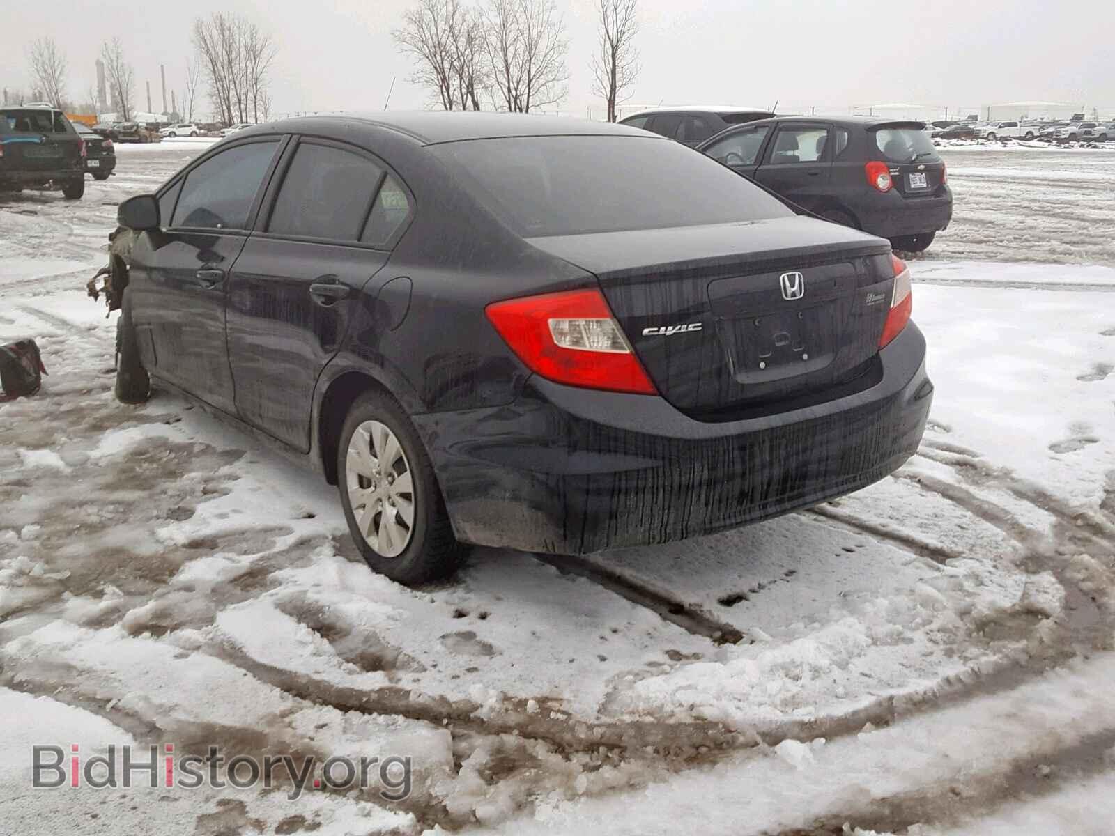 2012 HONDA CIVIC - VIN: 2HGFB2E25CH011698 - Фото 3