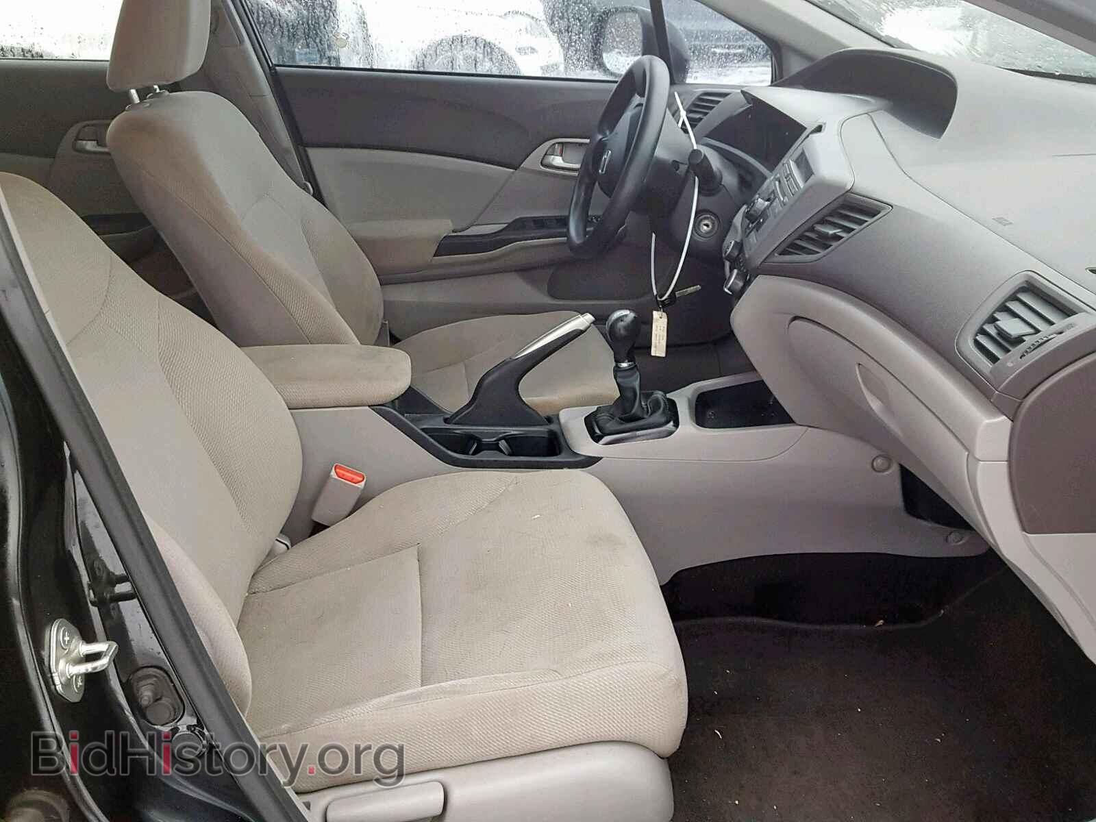 2012 HONDA CIVIC - VIN: 2HGFB2E25CH011698 - Фото 5