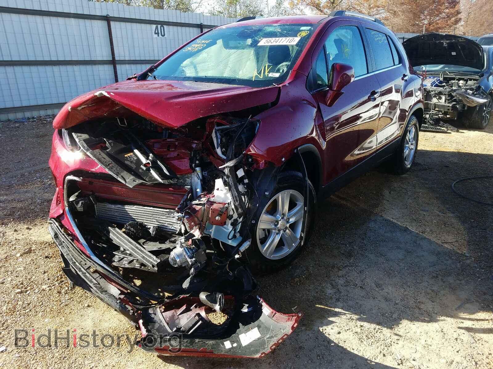 2018 CHEVROLET TRAX - VIN: 3GNCJLSB3JL416534 - Фото 2
